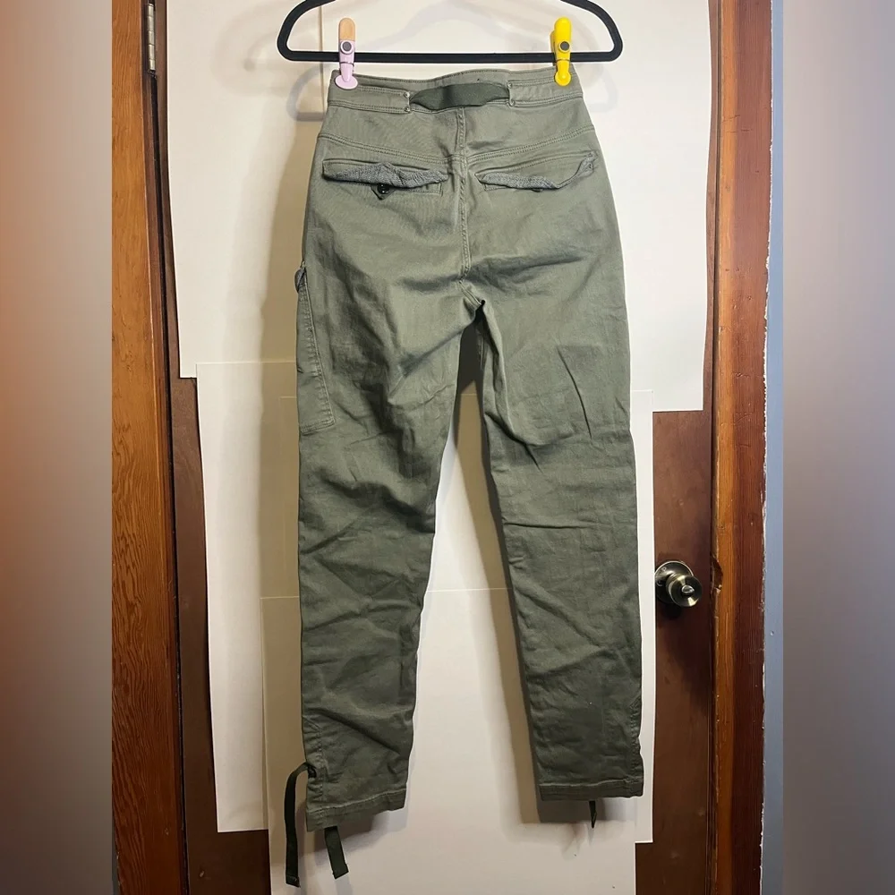 G-Star Raw Women’s 26x28 Green Blossite High Straight Cargo Pants